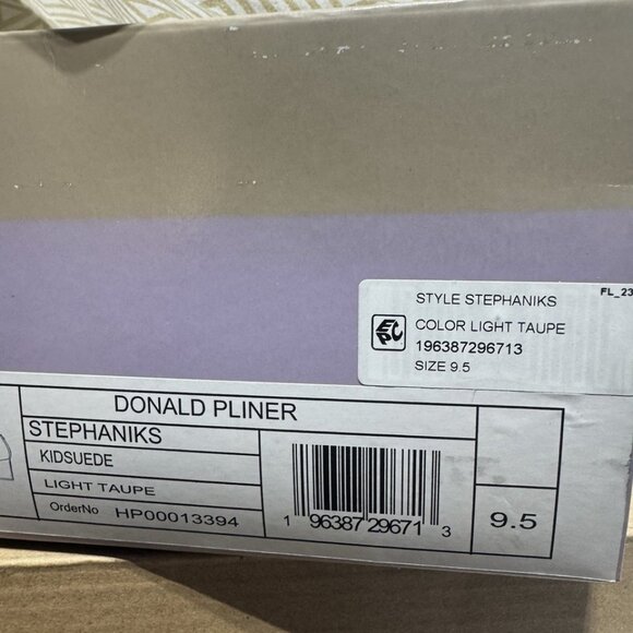 Donald Pliner Womens Stephani Pump Heels Taupe Size 9.5 M